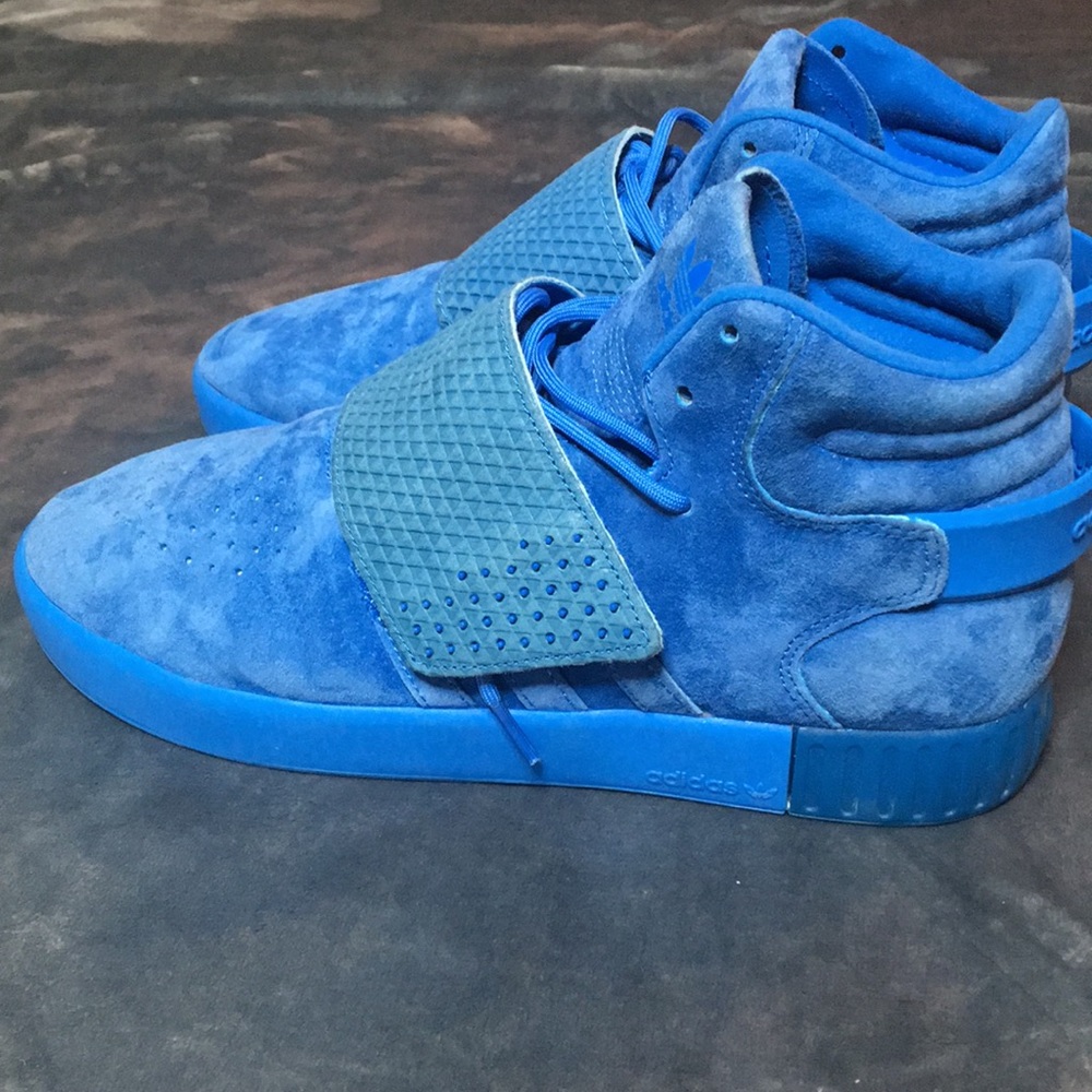Adidas Tubular Invader Strap Blue